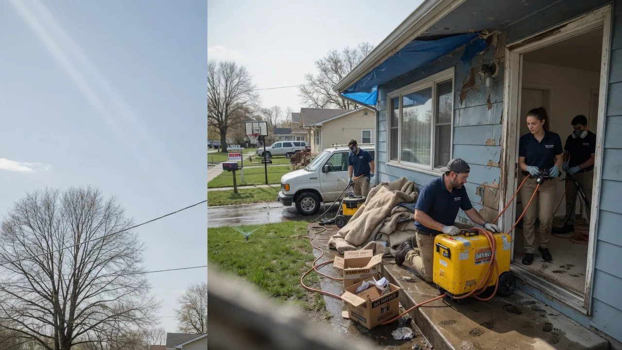 Basement Flood Cleanup in Cutler, IN near me